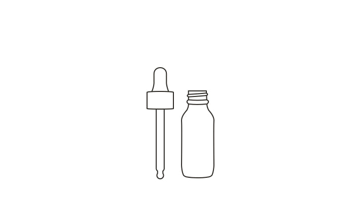 Leave pipettes on glass bottles & recycle